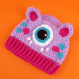 Crochet Cyclops Beanie for Babies and Children - Cute Monster Hat